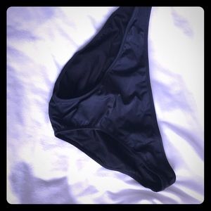 Black bathing suit bottom